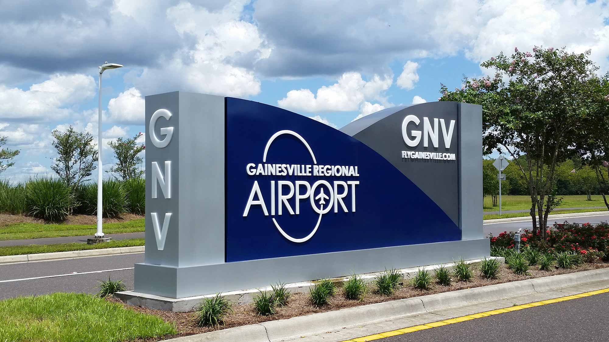 Gainesville Regional Airport Signage